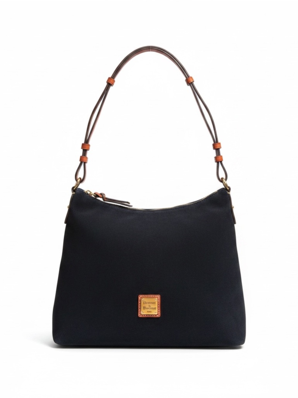 Dooney & Bourke Suede Hobo Bag in Navy NWT